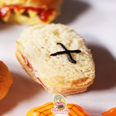 Mini Lanche Natural Halloween